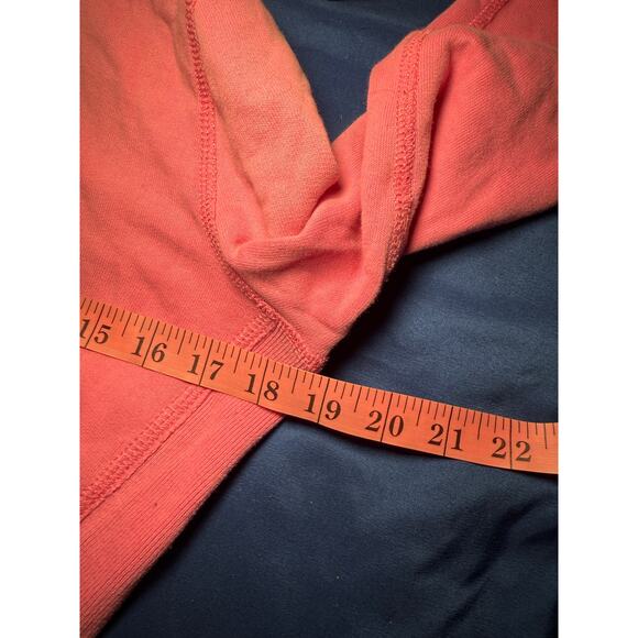 Abercrombie & Fitch vintage pink distressed logo hoodie womens small y2k 2000s - Picture 5 of 5